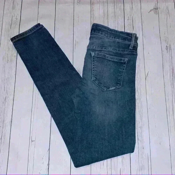 Aeropostale Lola Jegging 3/4 Regular Washed Blue - Picture 1 of 5